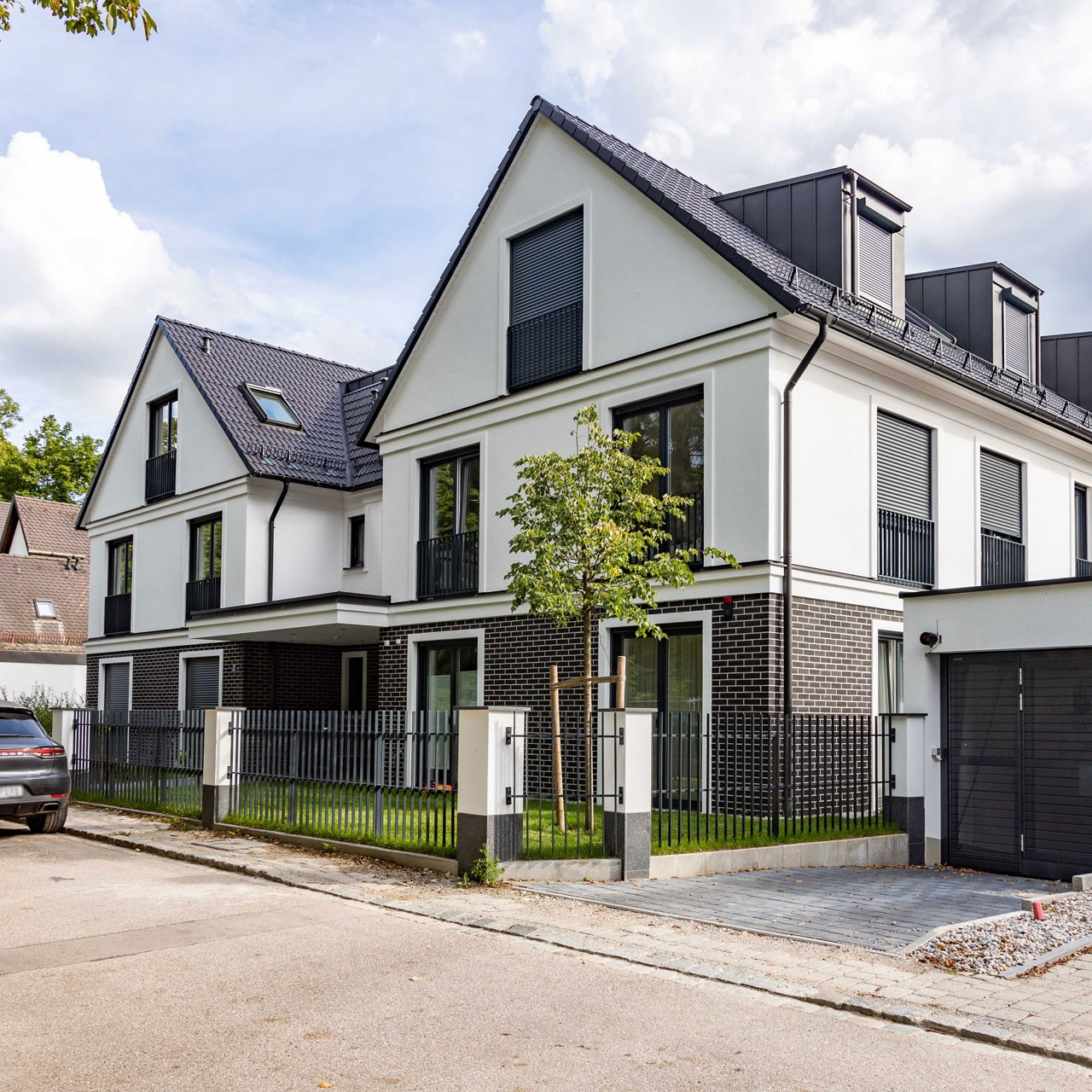 Straßenansicht Stadtvilla Straßenansicht Stadtvilla
